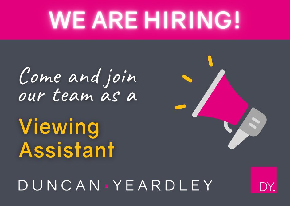 We are hiring a Viewing Assistant