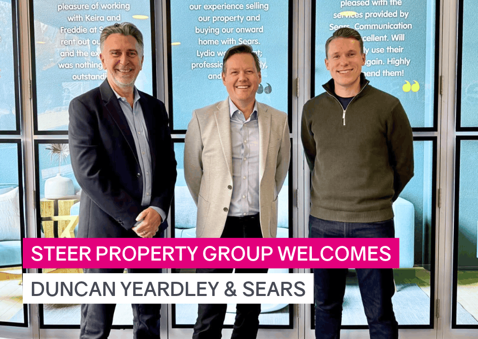 Steer Property Group welcomes Duncan Yeardley and Sears